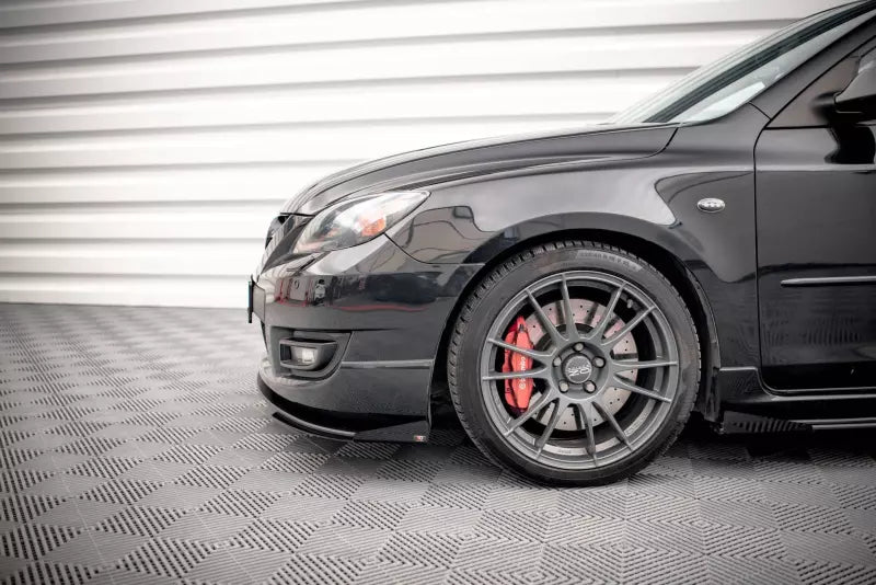 Maxton Design Street Pro Diffusor Flaps Mazda 3 MPS Mk1 Hochglanz schwarz – Ansicht 3