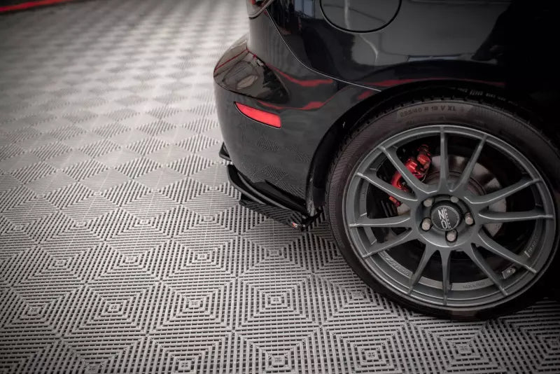 Maxton Design Street Pro Heckdiffusor Flaps Mazda 3 MPS Mk1 Hochglanz schwarz – Ansicht 3