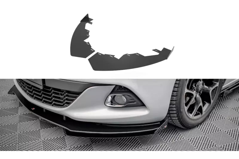 Maxton Design Street Pro Diffusor Flaps Opel Astra GTC OPC-Line J Hochglanz schwarz – Ansicht 1