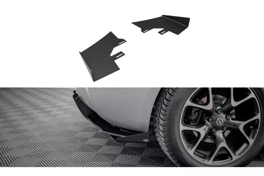 Maxton Design Street Pro Heckdiffusor Flaps Opel Astra GTC OPC-Line J Hochglanz schwarz – Ansicht 1