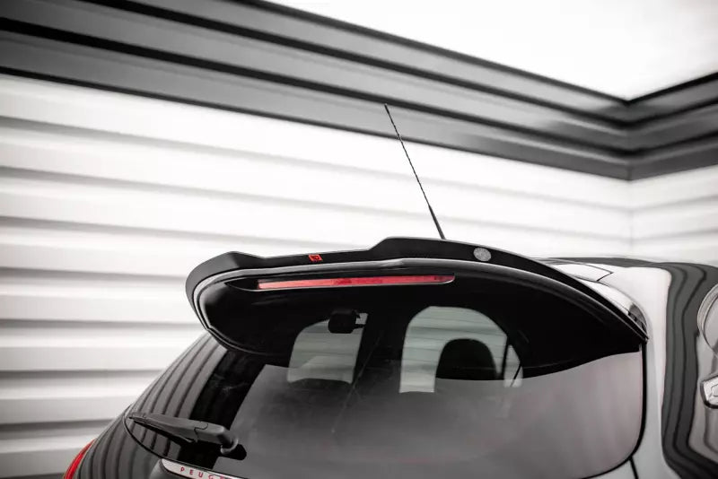 Maxton Design Heckspoiler Lippe für Peugeot 208 GTi Mk1 Hochglanz schwarz – Ansicht 1