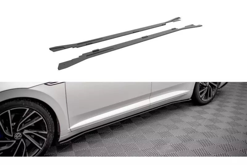 Maxton Design Street Pro Seitenschweller (Paar) V.2 für VW Arteon R / R-Line Facelift – Ansicht 2
