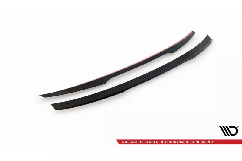 Maxton Design Heckspoiler Lippe für Audi A4 Limousine B9 Hochglanz schwarz – Ansicht 4