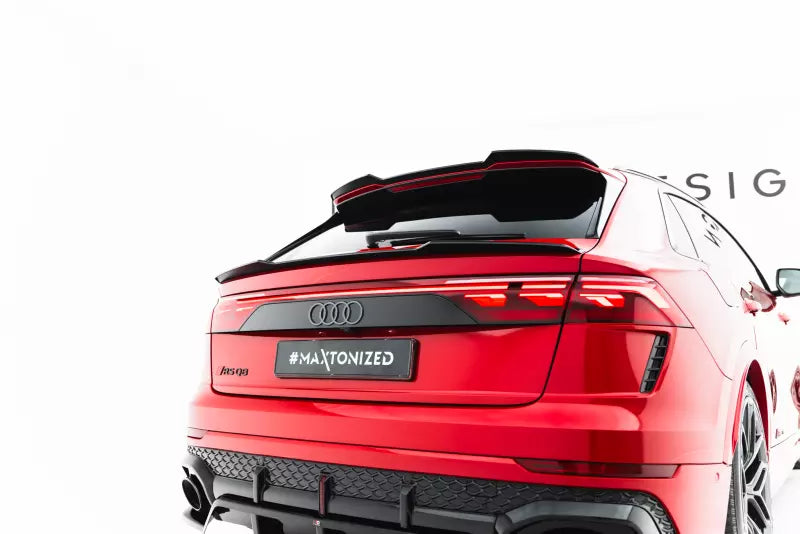 Maxton Design Heckspoiler Lippe V.2 für Audi RSQ8 Mk1 Hochglanz schwarz – Ansicht 1