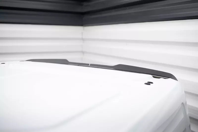 Maxton Design Heckspoiler Lippe für Ford Transit Custom ST-Line Mk1 Facelift Hochglanz schwarz – Ansicht 4
