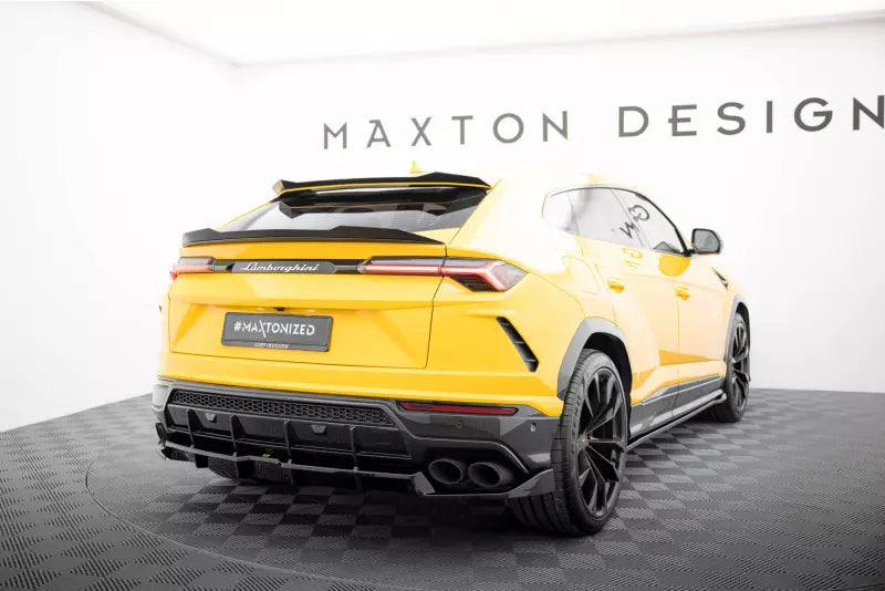 Maxton Design Heckspoiler Lippe oben für Lamborghini Urus Mk1 Hochglanz schwarz – Ansicht 3