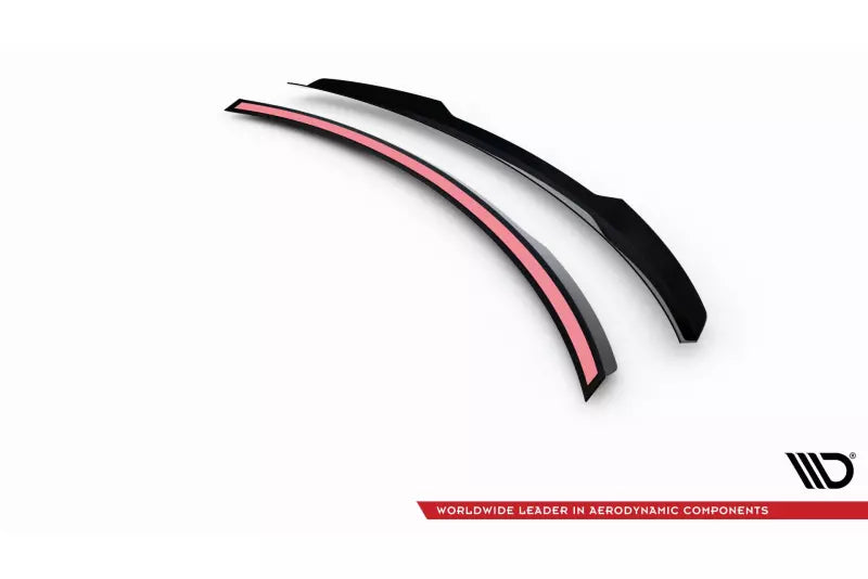 Maxton Design Heckspoiler Lippe für Mercedes E-Klasse Limousine AMG-Line W213 Facelift Hochglanz schwarz – Ansicht 4