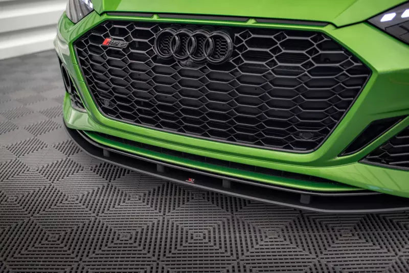 Maxton Design Street Pro Frontlippe für Audi RS5 B9 F5 Facelift schwarz – Ansicht 3