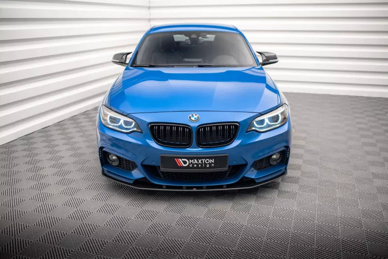 Maxton Design Street Pro Frontlippe für BMW 2 M-Paket F22 schwarz – Ansicht 2