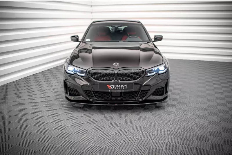 Maxton Design Street Pro Frontlippe für BMW 3er M-Paket G20 / G21 schwarz matt – Ansicht 2