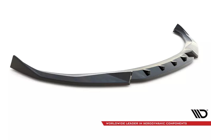 Maxton Design Frontlippe V.2 für BMW 4er Gran Coupe M-Paket G26 Hochglanz schwarz – Ansicht 4