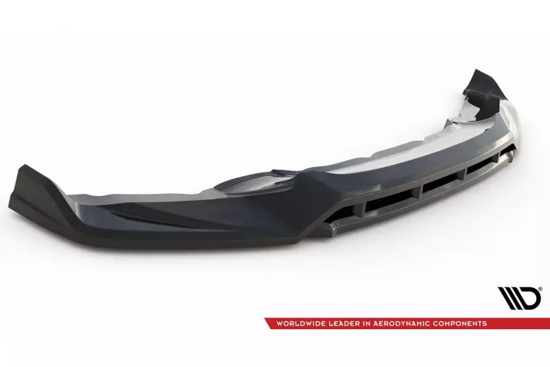 Maxton Design Frontlippe V.3 für BMW X6 M-Paket F16 Hochglanz schwarz – Ansicht 4