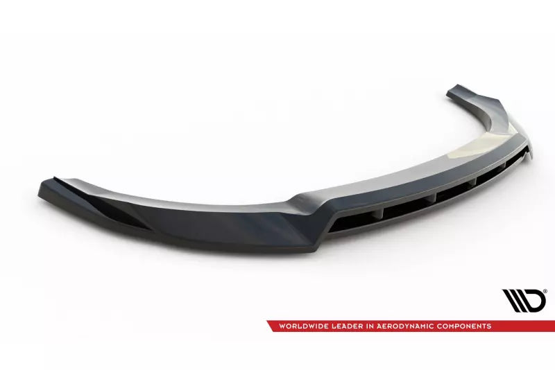Maxton Design Frontlippe V.1 für Hyundai ix35 Mk1 Hochglanz schwarz – Ansicht 4