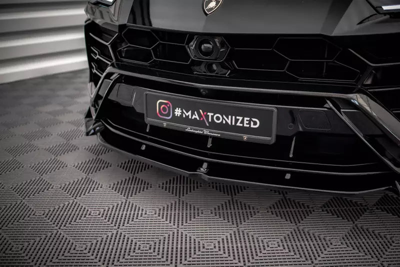 Maxton Design Frontlippe V.1 für Lamborghini Urus Mk1 Hochglanz schwarz – Ansicht 3