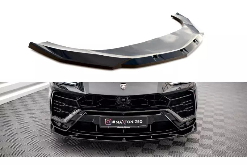Maxton Design Frontlippe V.2 für Lamborghini Urus Mk1 Hochglanz schwarz – Ansicht 2