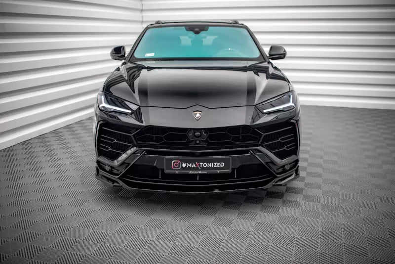 Maxton Design Frontlippe V.3 für Lamborghini Urus Mk1 Hochglanz schwarz – Ansicht 1