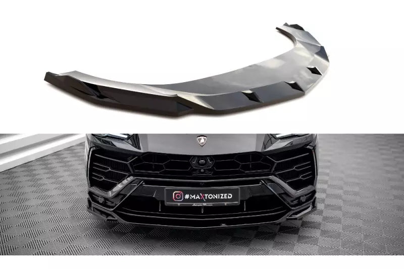 Maxton Design Frontlippe V.3 für Lamborghini Urus Mk1 Hochglanz schwarz – Ansicht 2