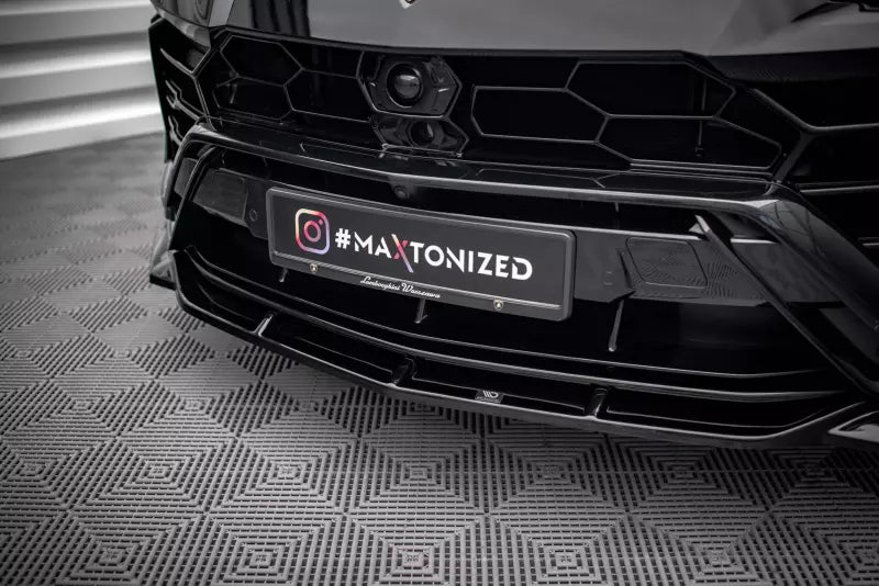 Maxton Design Frontlippe V.3 für Lamborghini Urus Mk1 Hochglanz schwarz – Ansicht 3