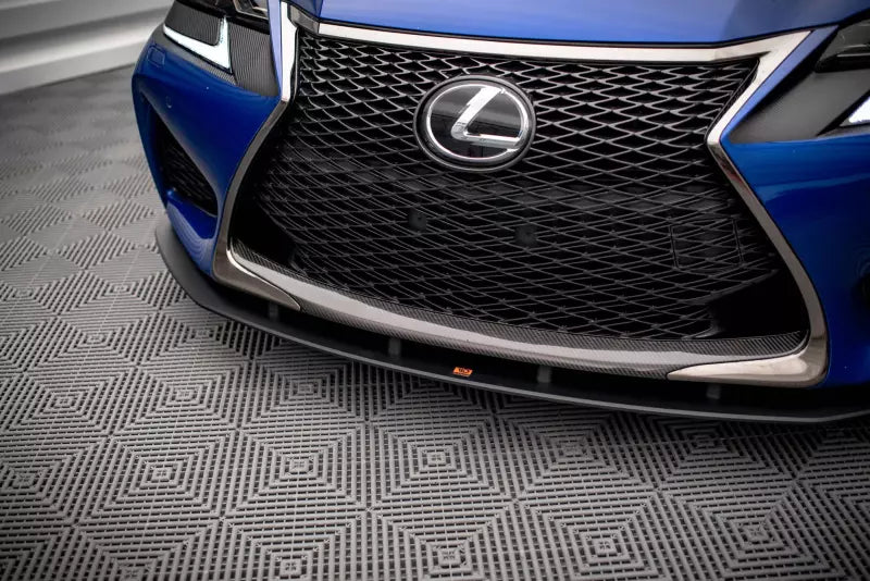 Maxton Design Street Pro Frontlippe für Lexus GS F Mk4 Facelift schwarz – Ansicht 3