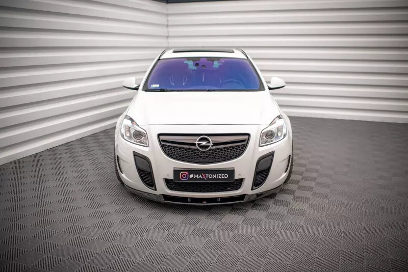 Maxton Design Frontlippe V.1 für Opel Insignia OPC Mk1 Hochglanz schwarz – Ansicht 2