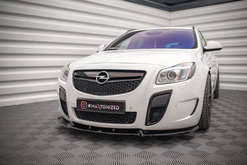 Maxton Design Frontlippe V.2 für Opel Insignia OPC Mk1 Hochglanz schwarz – Ansicht 1