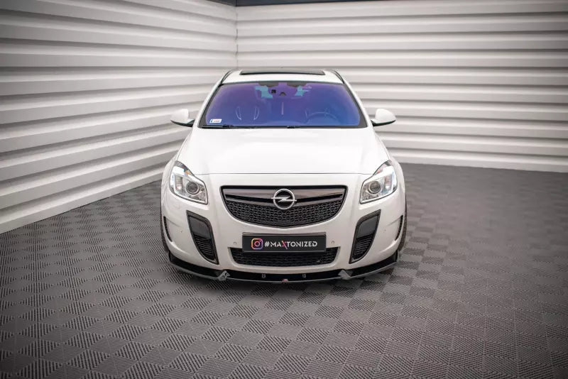 Maxton Design Frontlippe V.2 für Opel Insignia OPC Mk1 Hochglanz schwarz – Ansicht 2