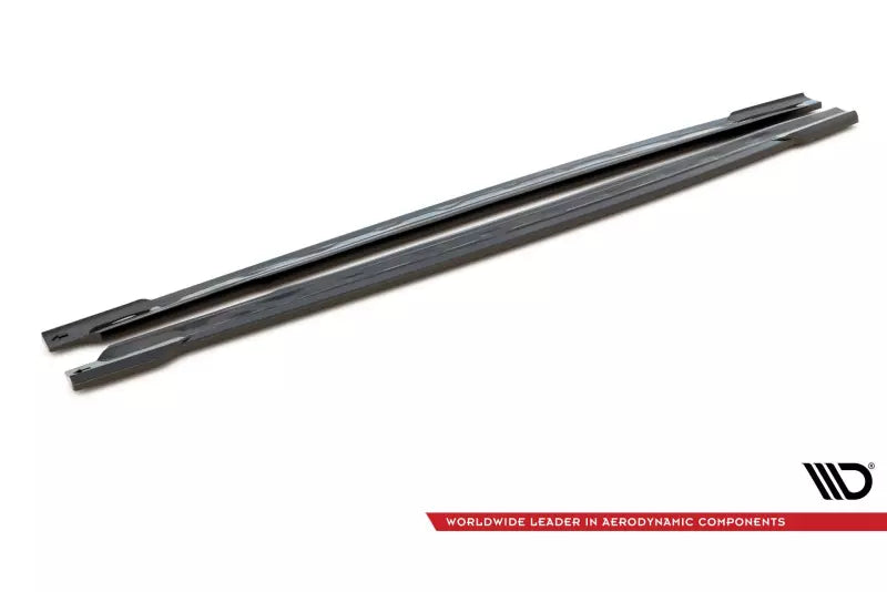 Maxton Design Seitenschweller (Paar) für Audi RS5 Coupe B9 F5 Facelift Hochglanz schwarz – Ansicht 4