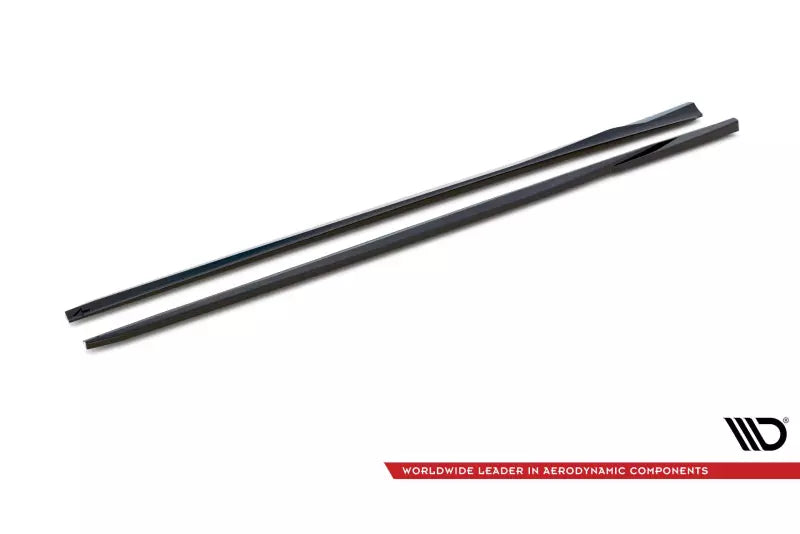 Maxton Design Seitenschweller (Paar) für Audi S3 Sportback 8V Facelift Hochglanz schwarz – Ansicht 4