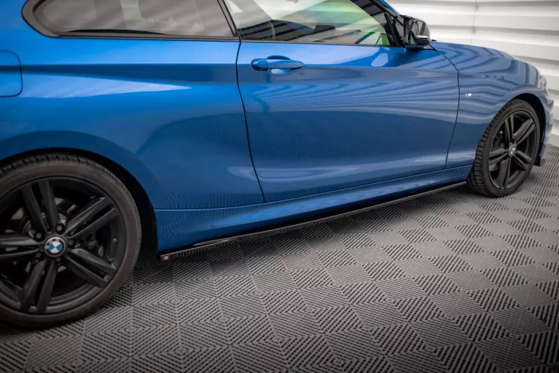 Maxton Design Seitenschweller (Paar) für BMW 2 M-Paket F22 Hochglanz schwarz – Ansicht 2