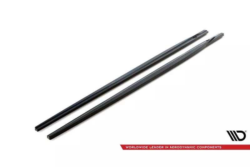 Maxton Design Seitenschweller (Paar) für BMW 2 M-Paket F22 Hochglanz schwarz – Ansicht 4