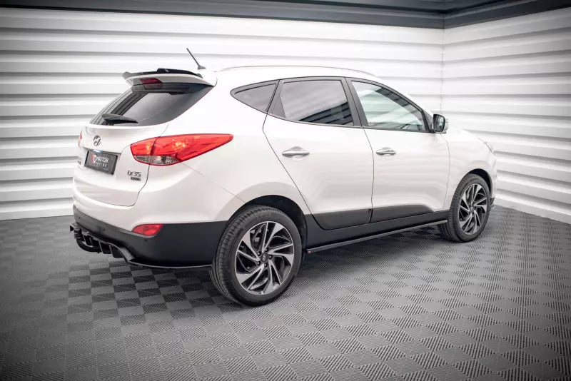 Maxton Design Seitenschweller (Paar) für Hyundai ix35 Mk1 Hochglanz schwarz – Ansicht 3