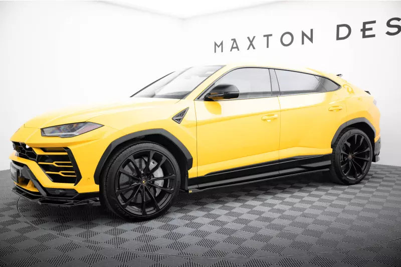 Maxton Design Seitenschweller (Paar) für Lamborghini Urus Mk1 Hochglanz schwarz – Ansicht 2