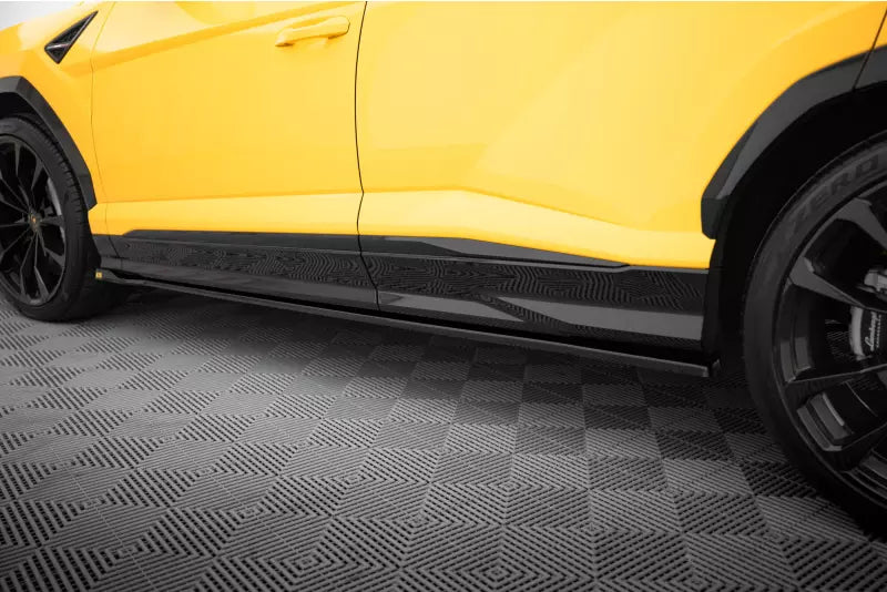 Maxton Design Seitenschweller (Paar) für Lamborghini Urus Mk1 Hochglanz schwarz – Ansicht 3