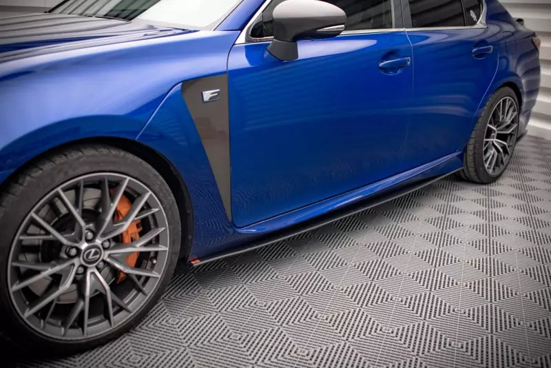 Maxton Design Street Pro Seitenschweller (Paar) für Lexus GS F Mk4 Facelift – Ansicht 1