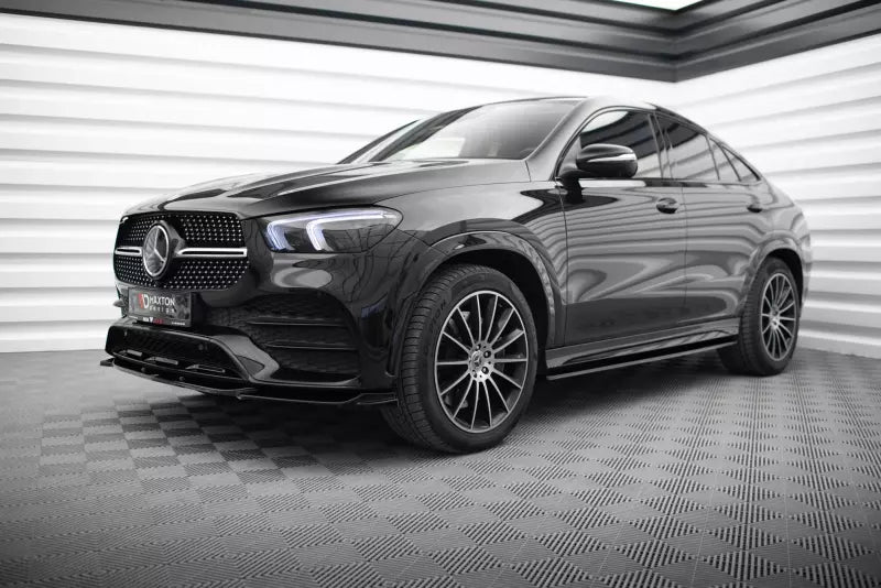 Maxton Design Seitenschweller (Paar) für Mercedes GLE Coupe AMG-Line / AMG C167 Hochglanz schwarz – Ansicht 3