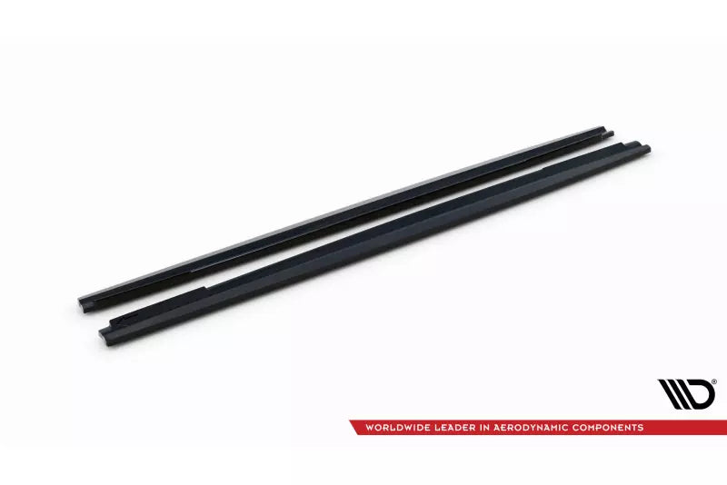 Maxton Design Seitenschweller (Paar) für Mercedes GLE Coupe AMG-Line / AMG C167 Hochglanz schwarz – Ansicht 4
