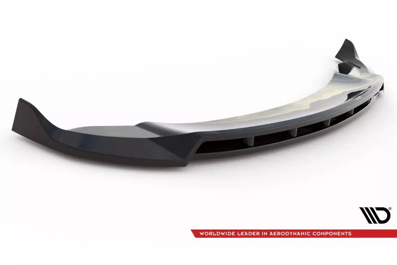 Maxton Design Frontlippe V.2 für Tesla Model Y Hochglanz schwarz – Ansicht 3