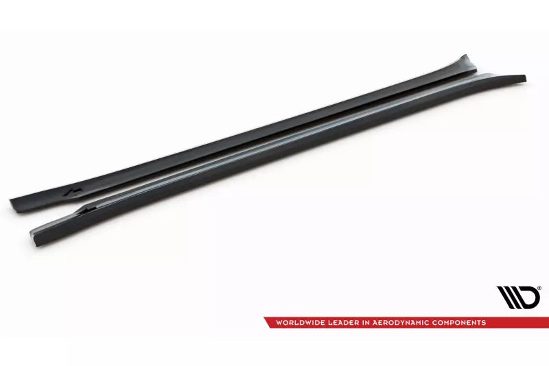 Maxton Design Seitenschweller (Paar) V.2 für Tesla Model Y Hochglanz schwarz – Ansicht 4