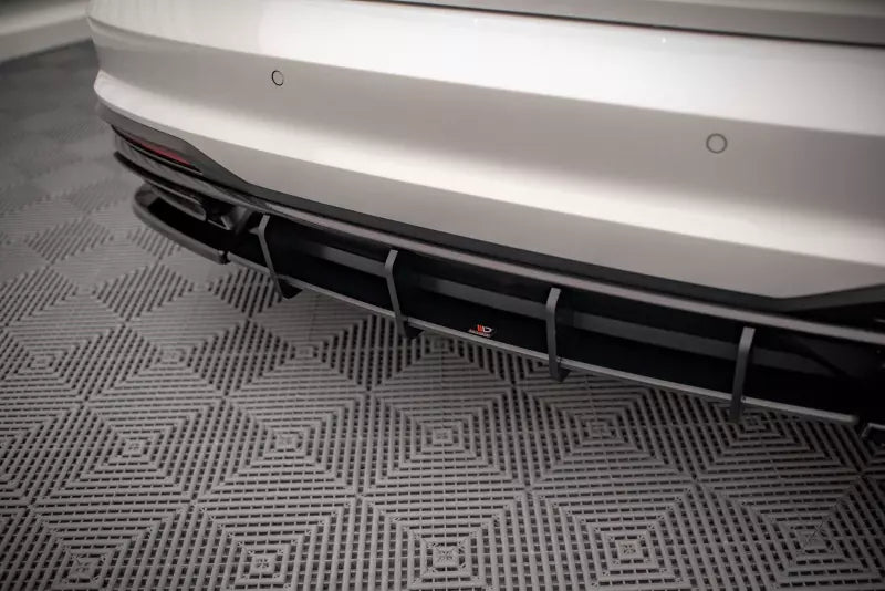 Maxton Design Street Pro Heckdiffusor für Audi A4 B9 Facelift Schwarz – Ansicht 3