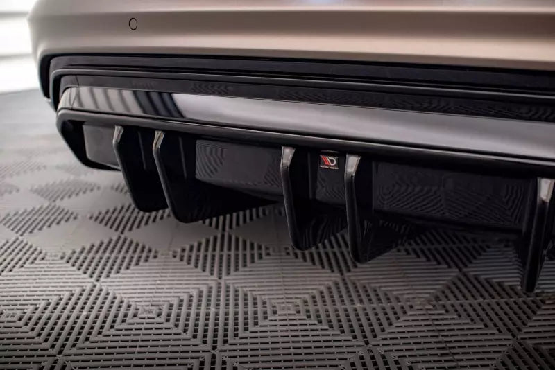 Maxton Design Heckdiffusor für Audi e-Tron GT / RS GT Mk1 Hochglanz schwarz – Ansicht 2