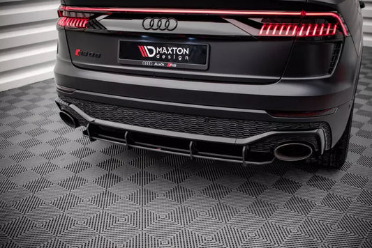 Maxton Design Street Pro Heckdiffusor für Audi RSQ8 Mk1 Schwarz – Ansicht 1