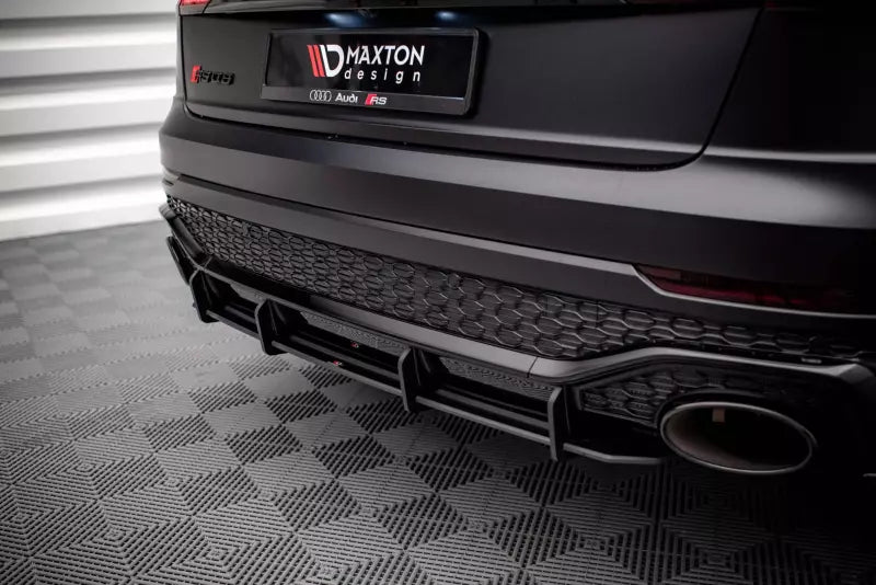 Maxton Design Street Pro Heckdiffusor für Audi RSQ8 Mk1 Schwarz – Ansicht 3