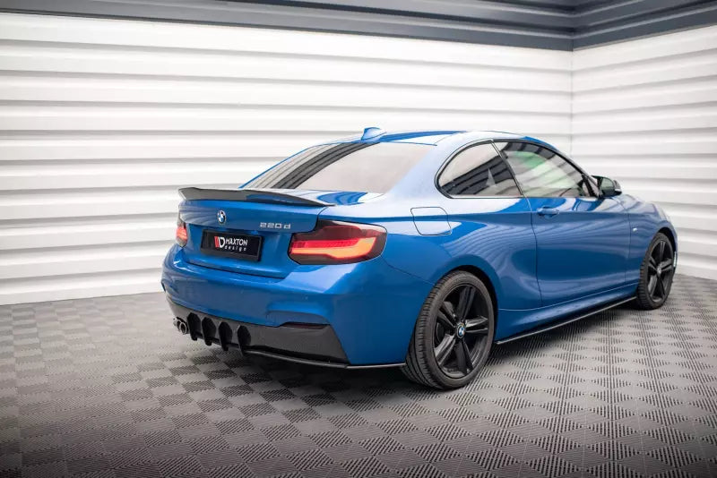 Maxton Design Street Pro Heckdiffusor für BMW 2 M-Paket F22 Schwarz – Ansicht 3