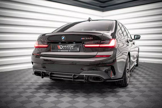 Maxton Design Street Pro Heckdiffusor für BMW 3er M-Paket G20 / G21 Schwarz – Ansicht 1