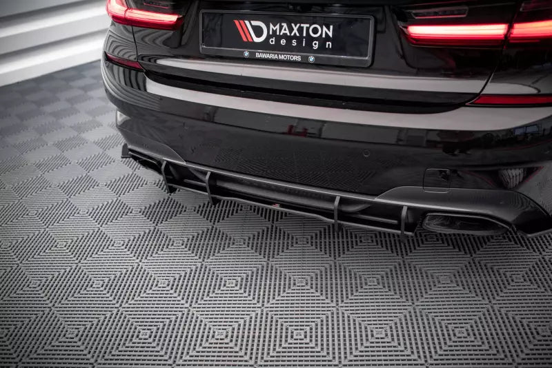 Maxton Design Street Pro Heckdiffusor für BMW 3er M-Paket G20 / G21 Schwarz – Ansicht 2