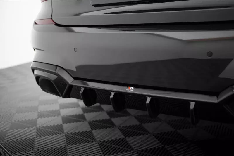 Maxton Design Heckdiffusor für BMW M340i G20 / G21 Hochglanz schwarz – Ansicht 3