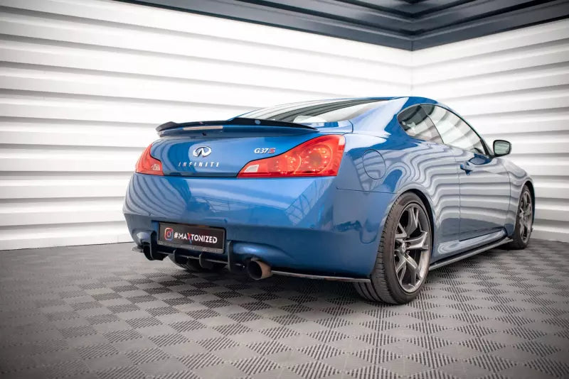 Maxton Design Street Pro Heckdiffusor für Infiniti G37 Coupe Schwarz – Ansicht 2