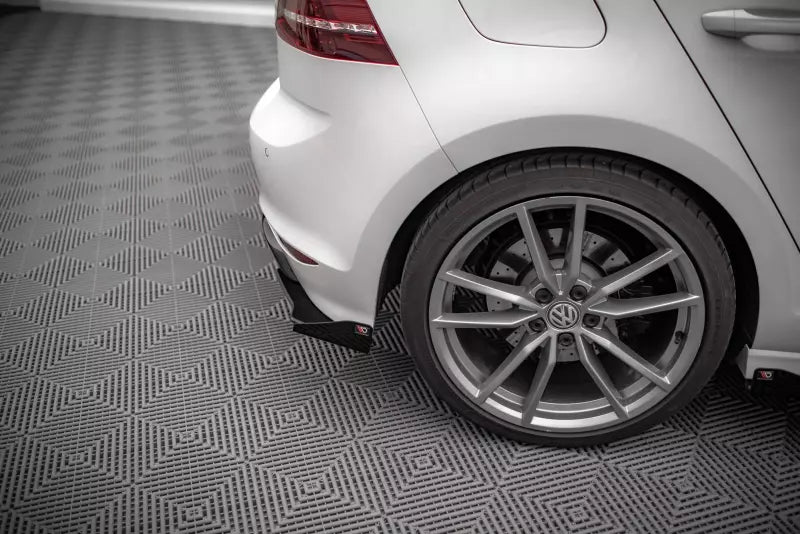 Maxton Design Street Pro Diffusor Flaps für VW Golf 7 R / R-Line Hochglanz schwarz – Ansicht 3