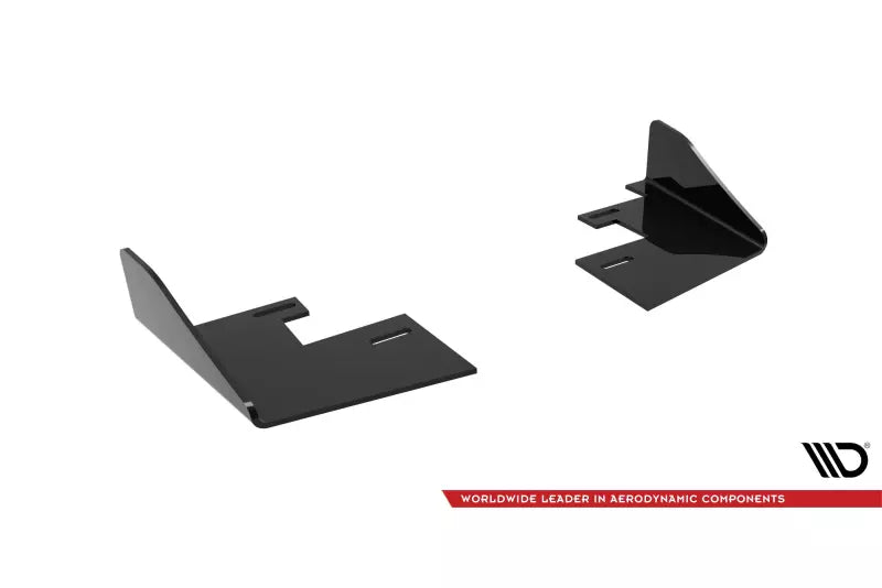 Maxton Design Street Pro Diffusor Flaps für VW Golf 7 R / R-Line Hochglanz schwarz – Ansicht 4