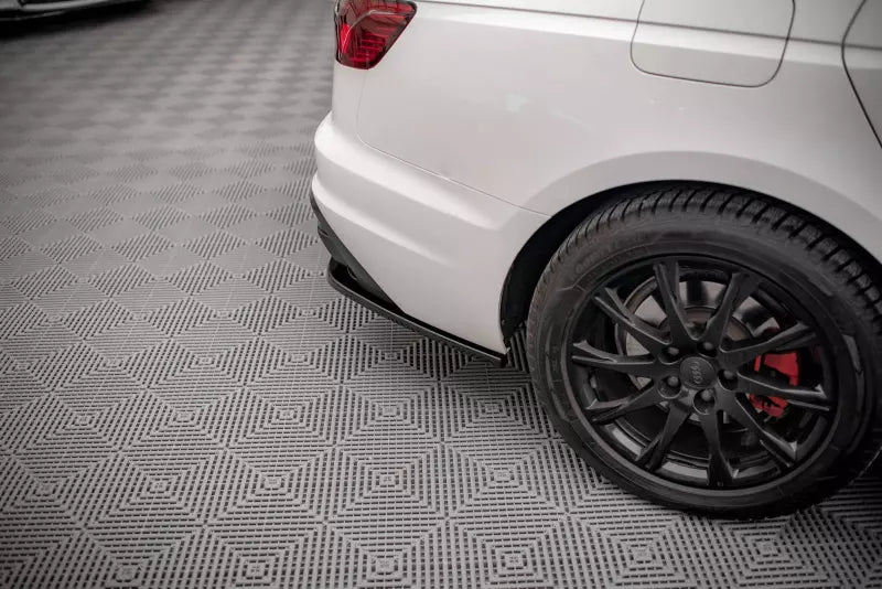 Maxton Design Diffusor Flaps für Audi A4 B9 Facelift Hochglanz schwarz – Ansicht 2